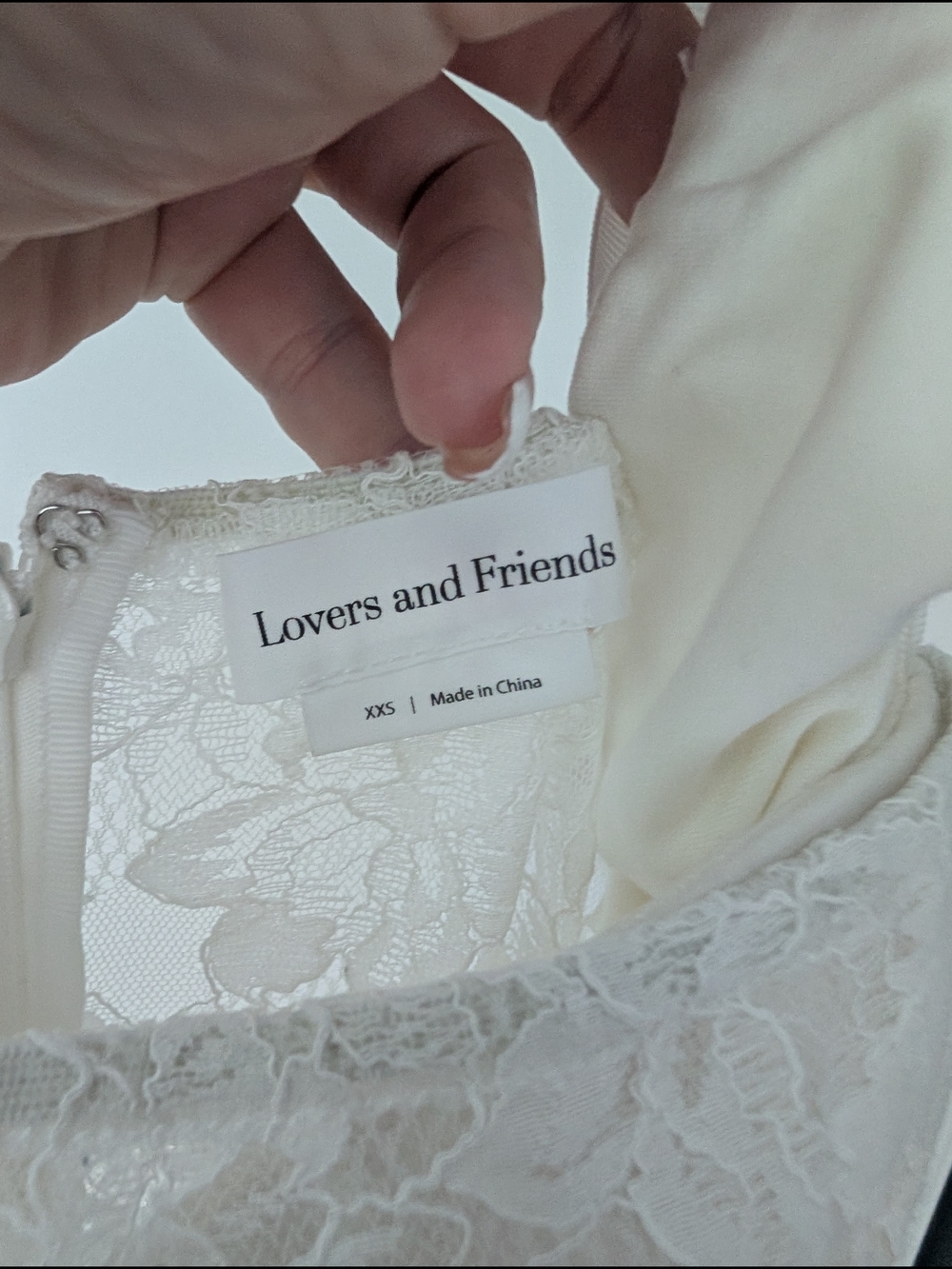 Lovers And Friends Gracia Sheer Lace Maxia Dress - Picture 6 of 6